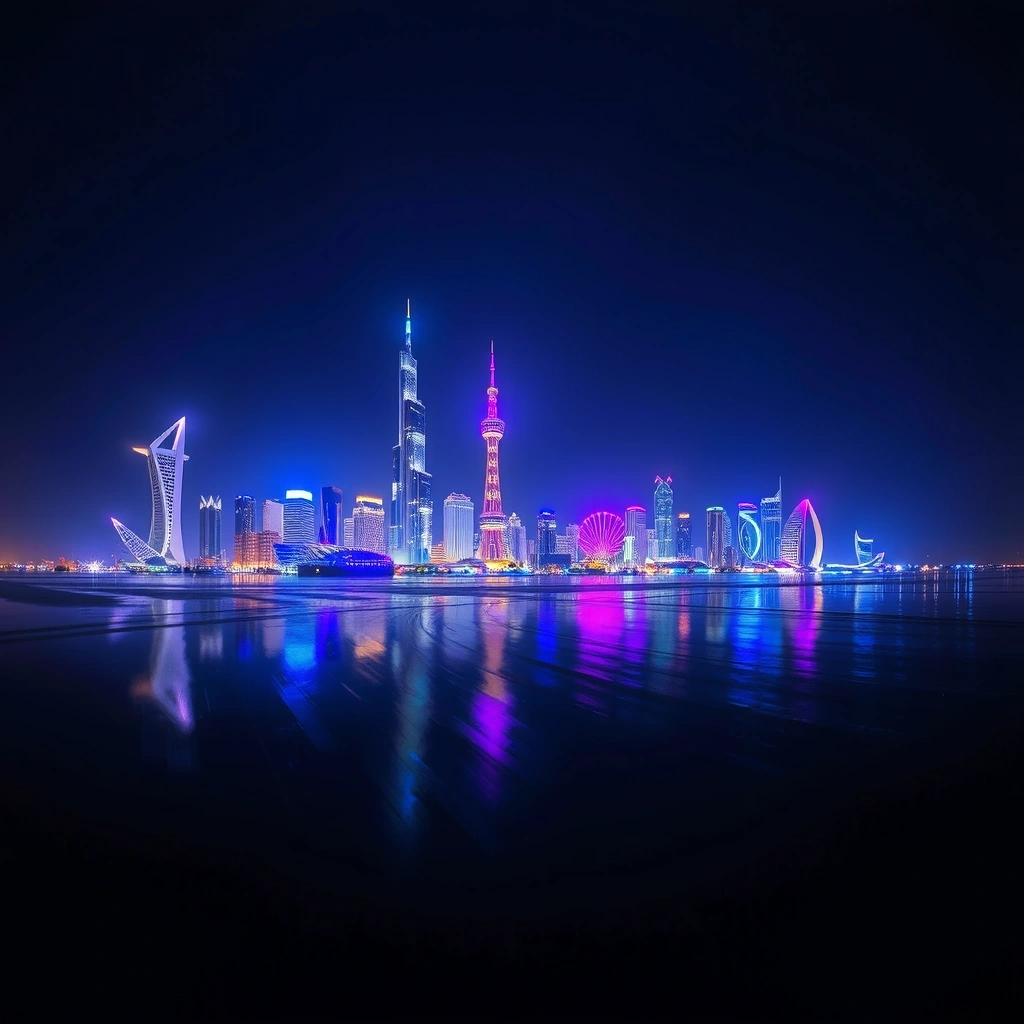 Lusail Smart City Skyline